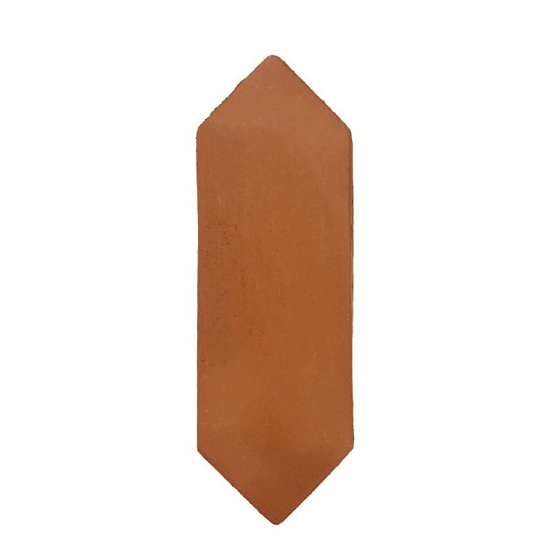 Natural Terracotta Picket tile - Set of 14 Tiles