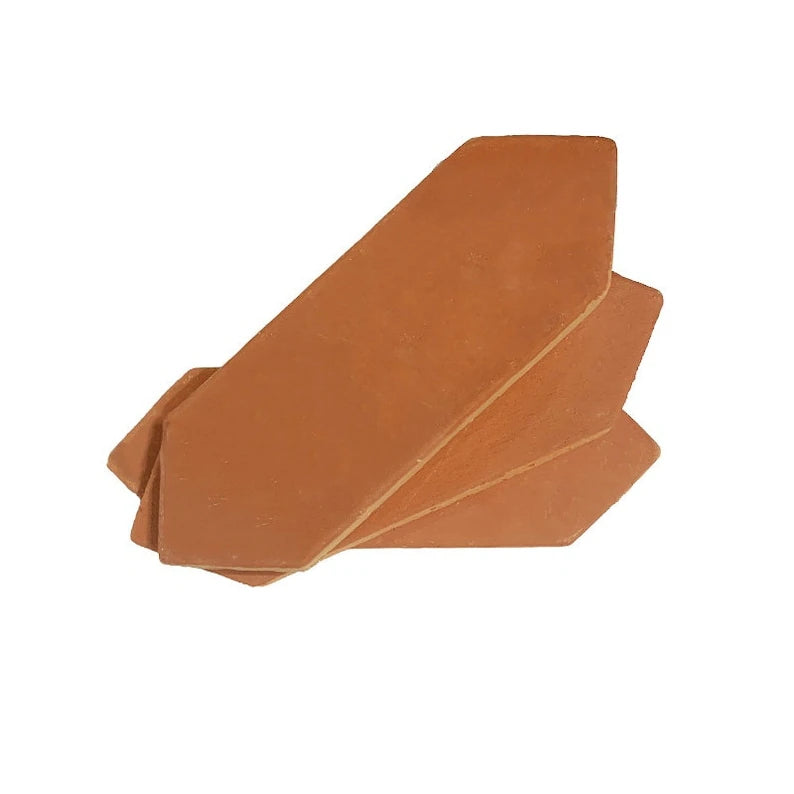 Natural Terracotta Picket tile - Set of 14 Tiles