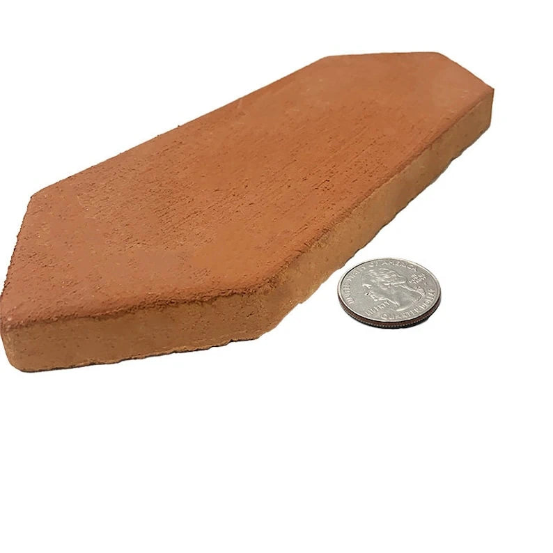 Natural Terracotta Picket tile - Set of 14 Tiles