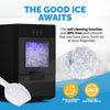 Nugget Countertop Ice Maker with Self-Cleaning Function