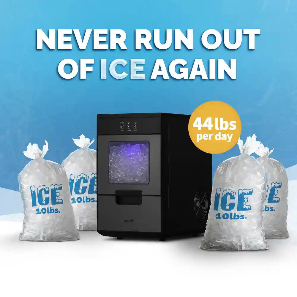 Nugget Countertop Ice Maker with Self-Cleaning Function