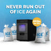 Nugget Countertop Ice Maker with Self-Cleaning Function