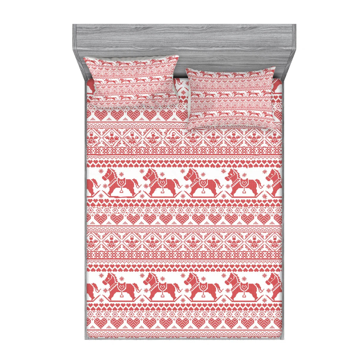 Nordic Microfiber Fitted Sheet Queen