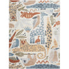 Astra Machine Washable Animal Print Area Rug