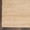 Natural Jute Indoor only Solid Area Rug