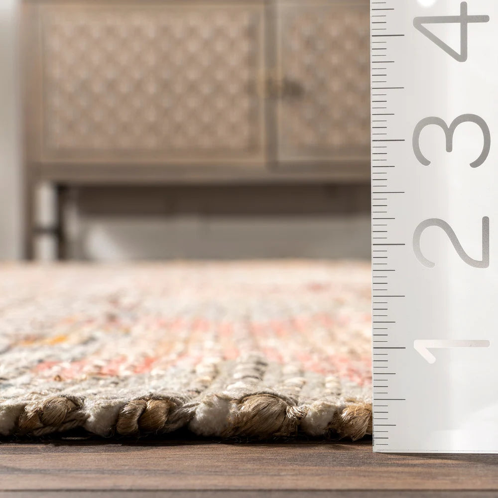 Hermina Southwestern Tasseled Area Rug - 5' x 8' - Multicolor