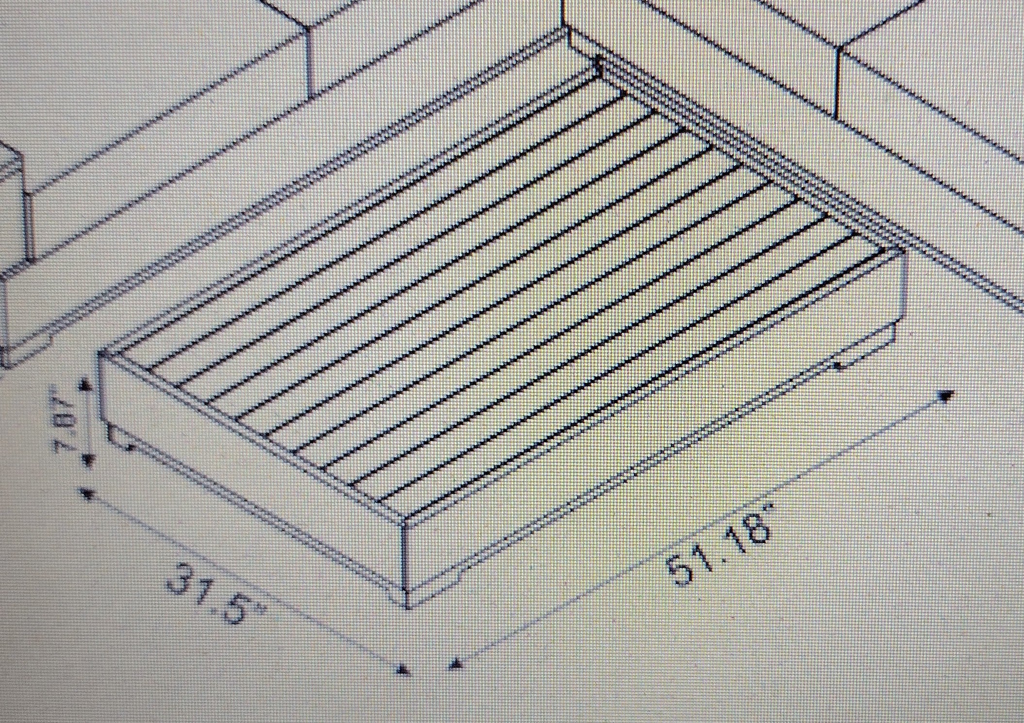 Beranda Gray Patio Outdoor Coffee Table