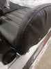 Black Loungie Macklin Faux Leather Comfortable Game Chair