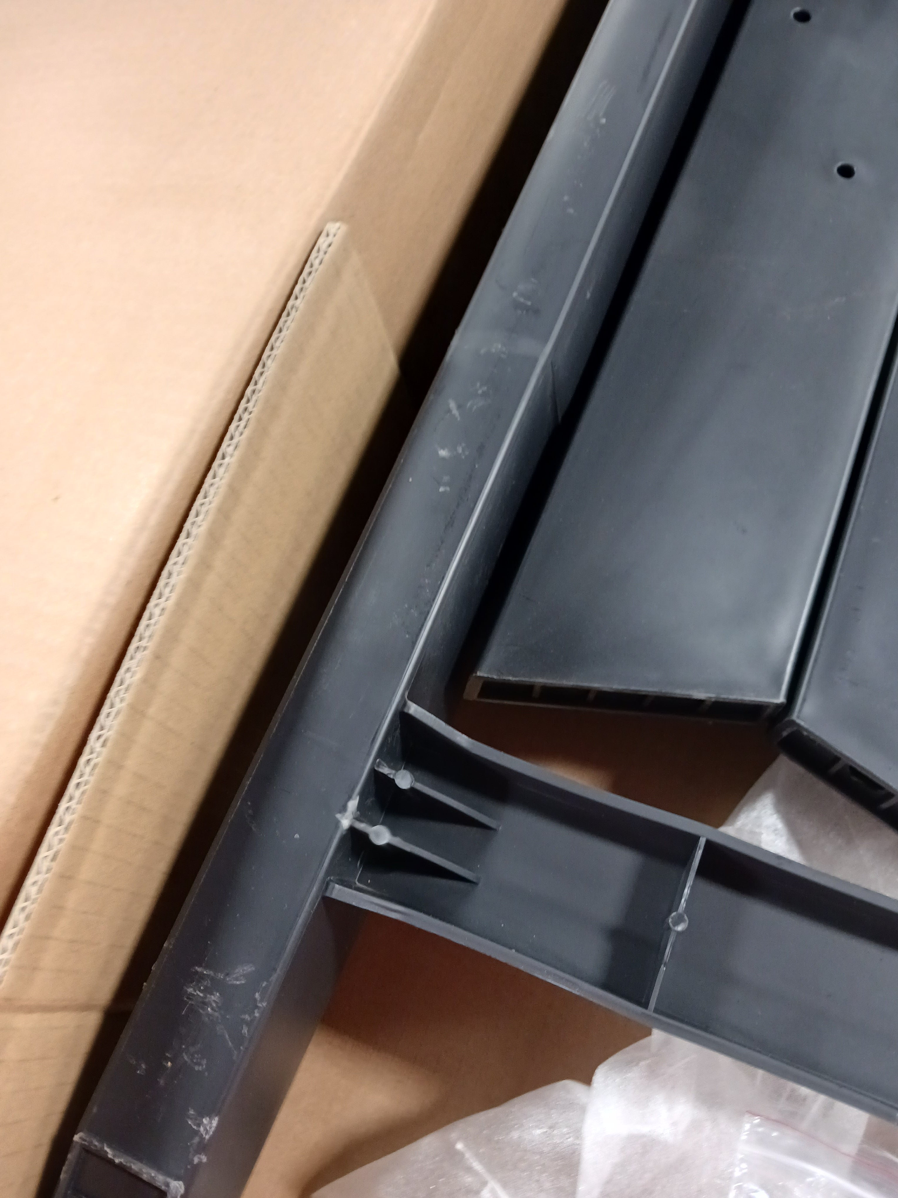 Black Outdoor Adirondack Chair