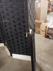 Black Bamboo/Rattan Folding Room Divider