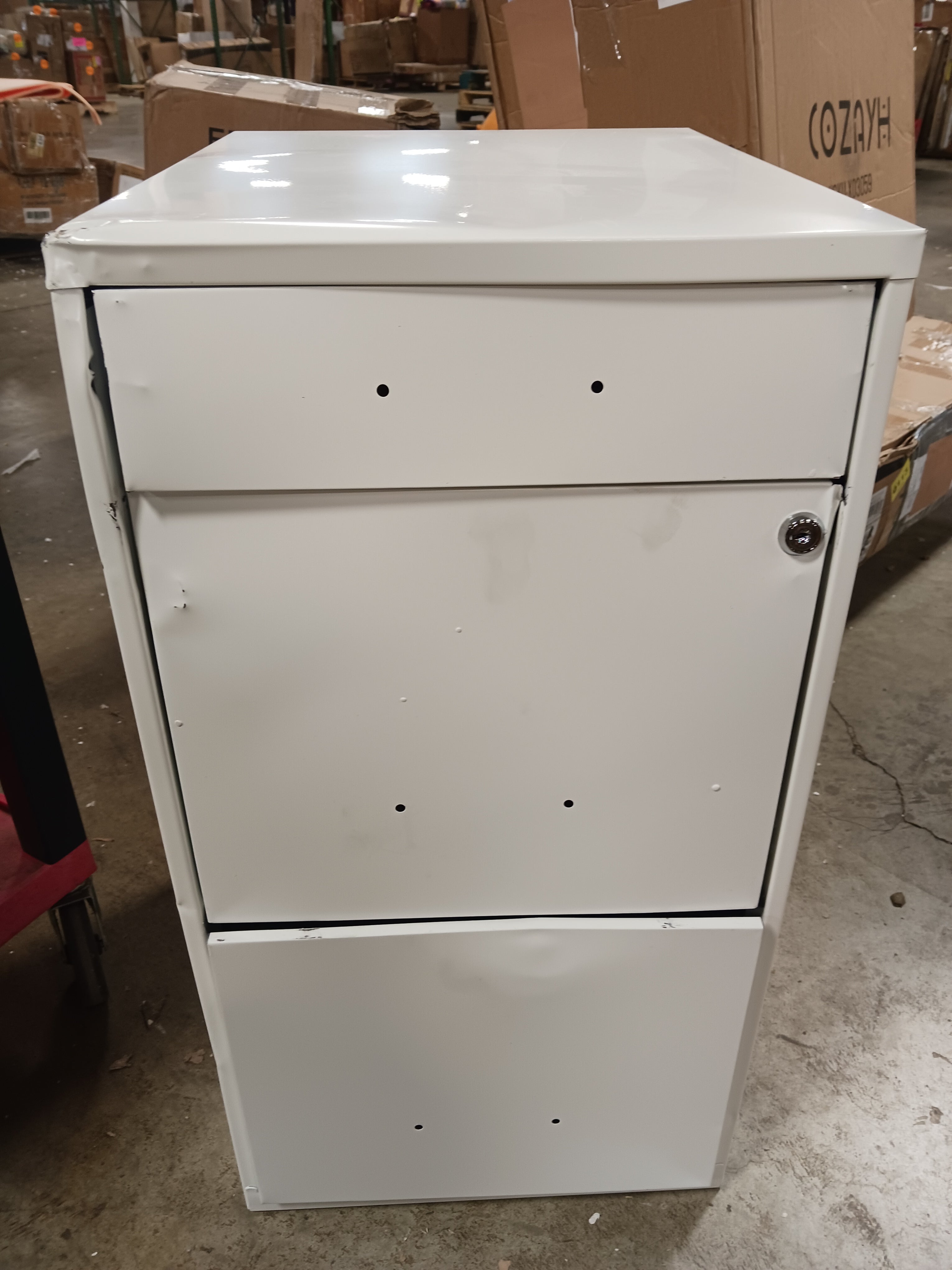 Bottomley 3 -Drawer Steel File Cabinet