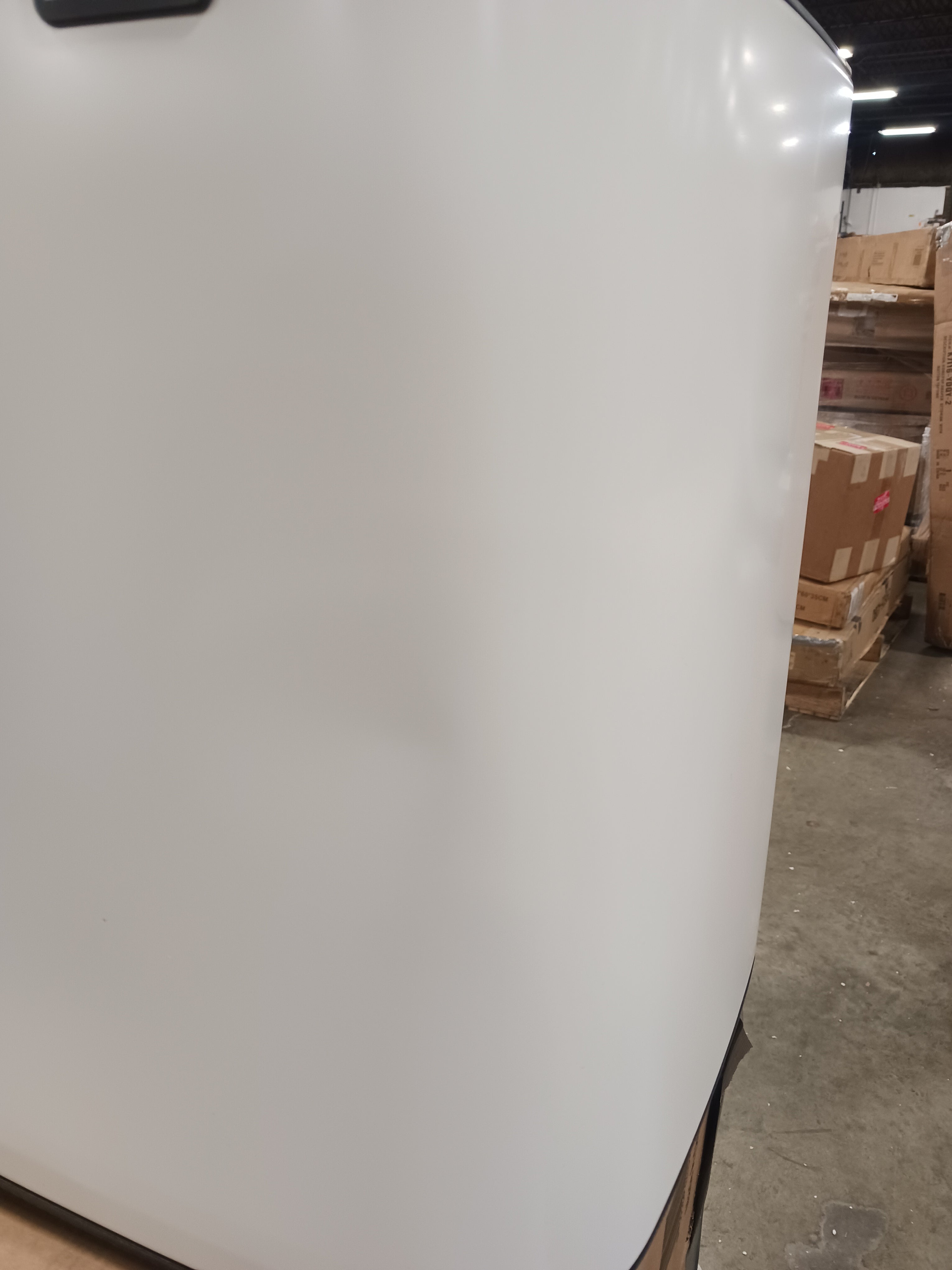 Bo Trash Can - (White) Waste/Recycling Garbage Can, Removable Compartment