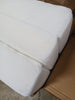 5 inch White Folding Foam Bed, Queen