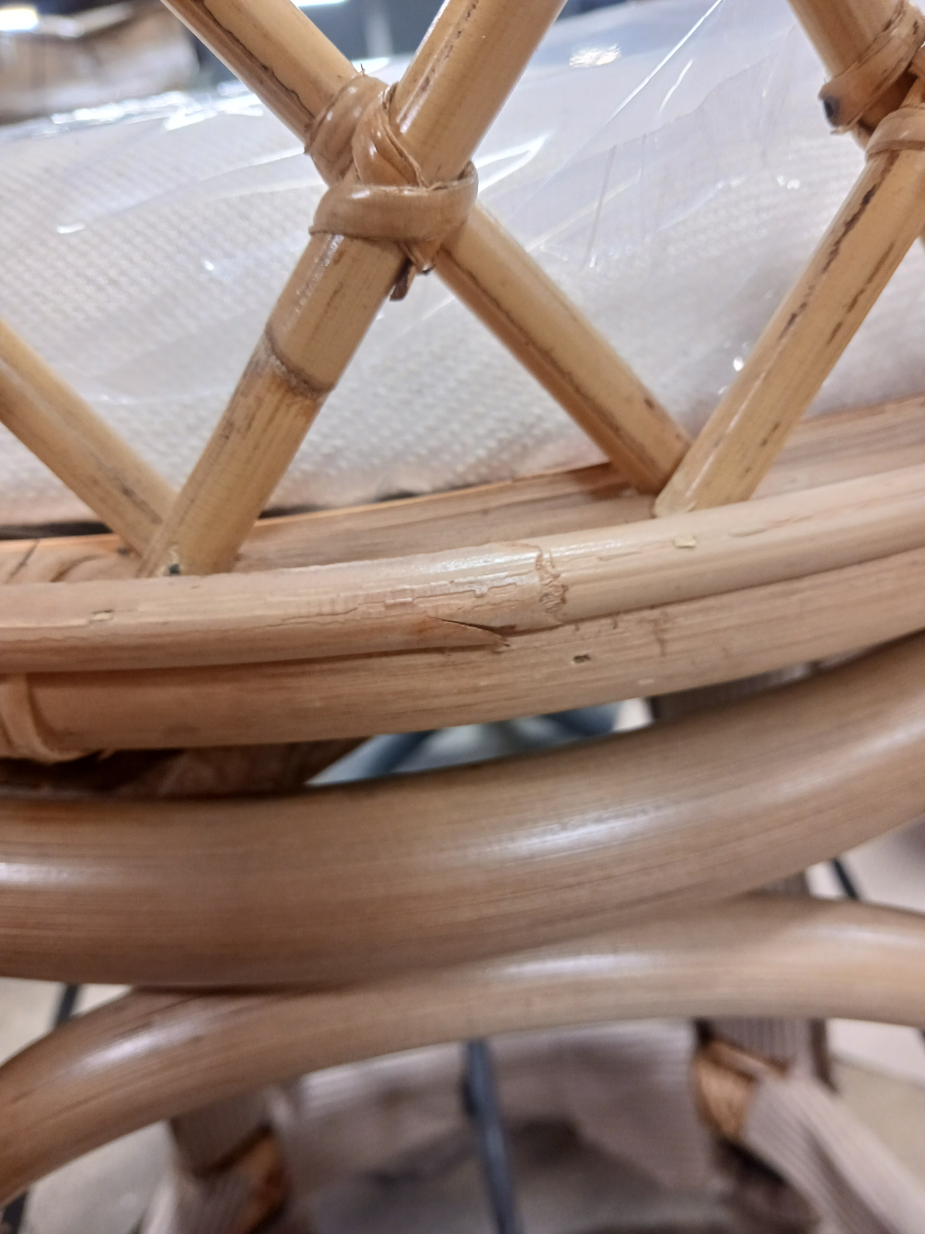 Natural Aamani Solid Wood Counter Stool