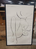 Nude Holding Glasses On Canvas by Patricia Pinto Painting