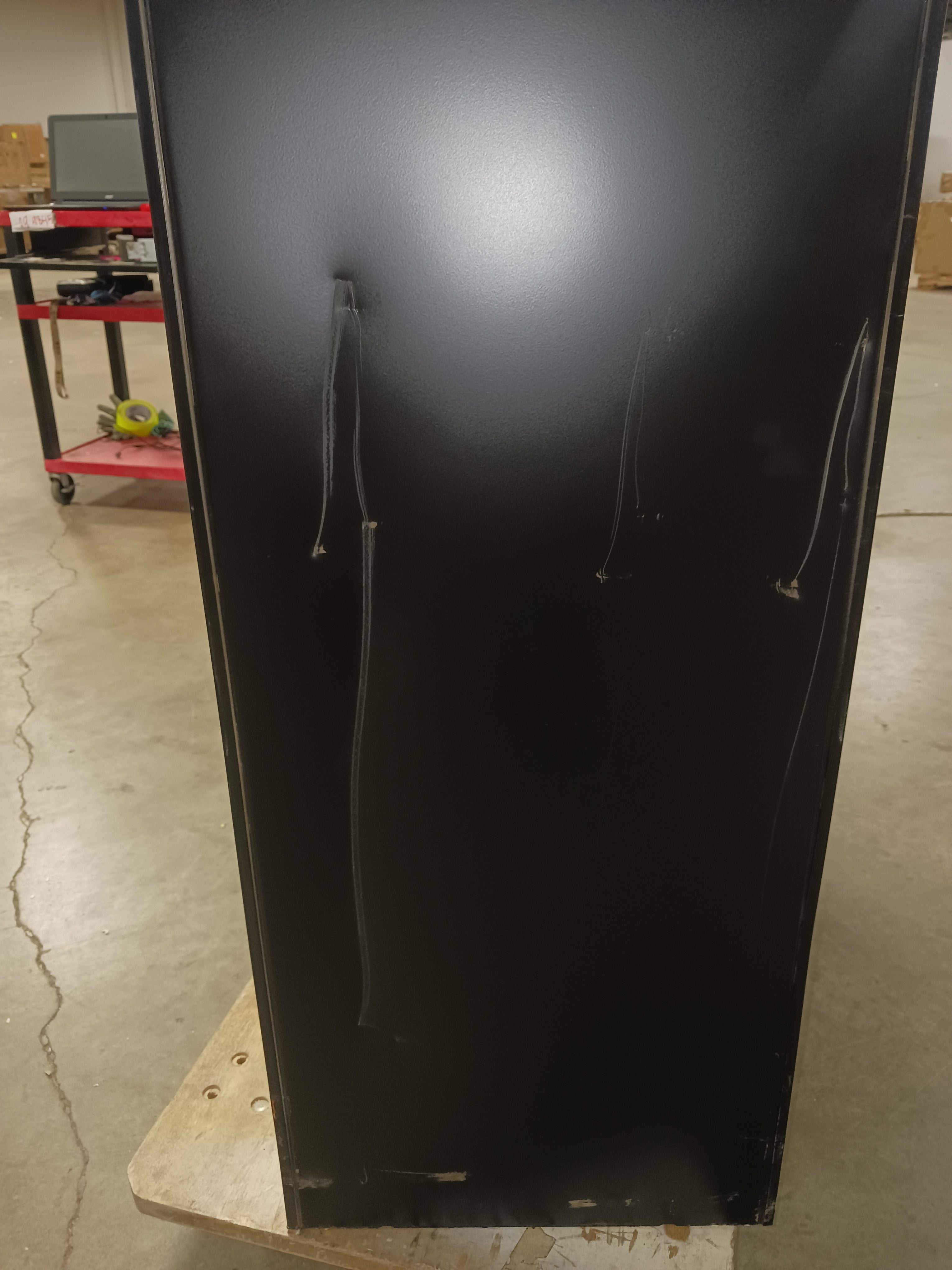 5-Drawer Vertical File Cabinet, Letter, Lockable, Black