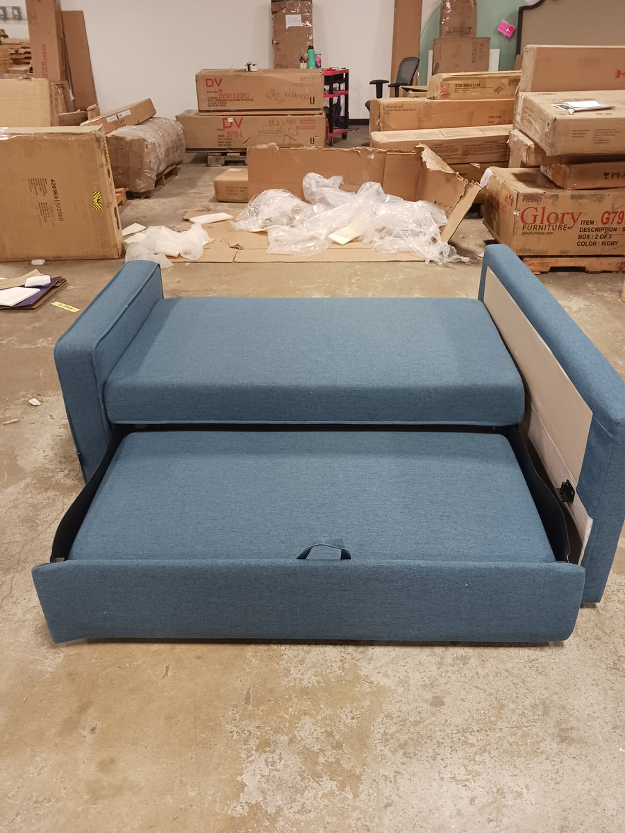 Liveit Cozy Reversible Sleeper Sofa & Chaise Salvage & Co Indy