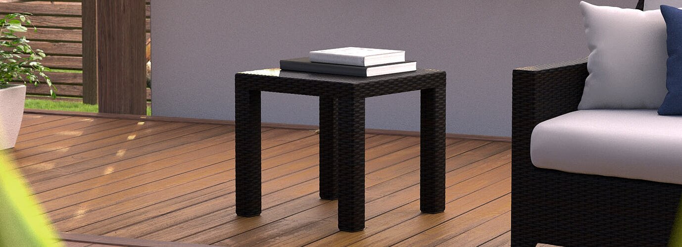 Woven Side Table