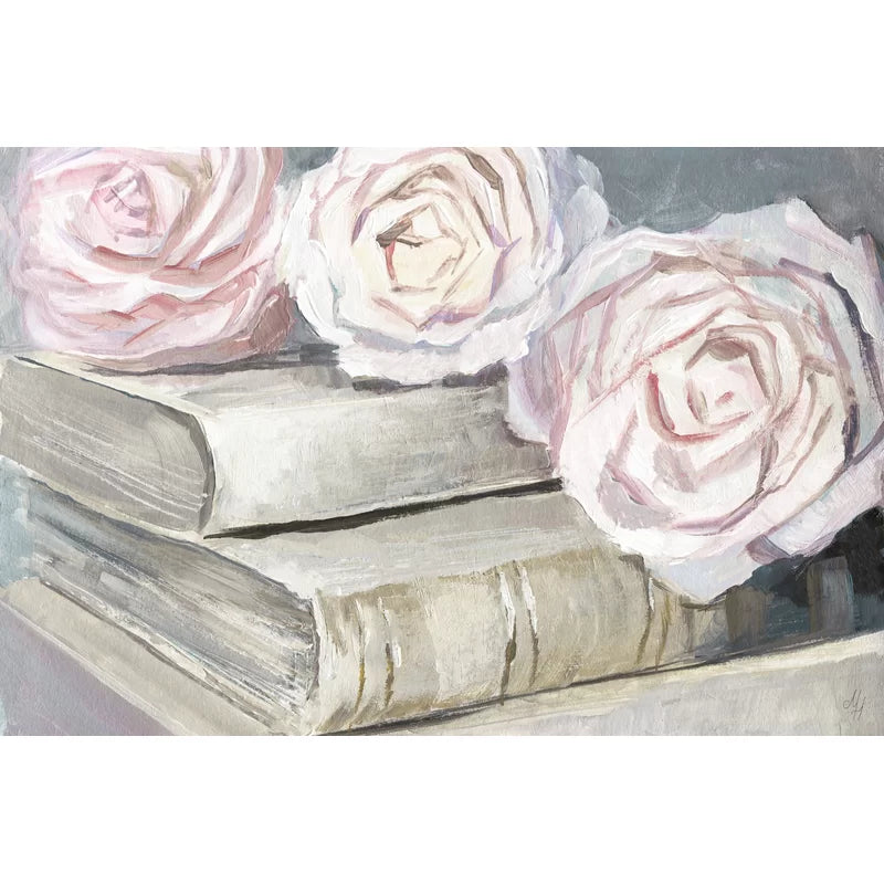 " Old Rose " Wrapped Canvas, 40"x60"