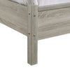 Gray Olivar Queen Platform Queen Headboard