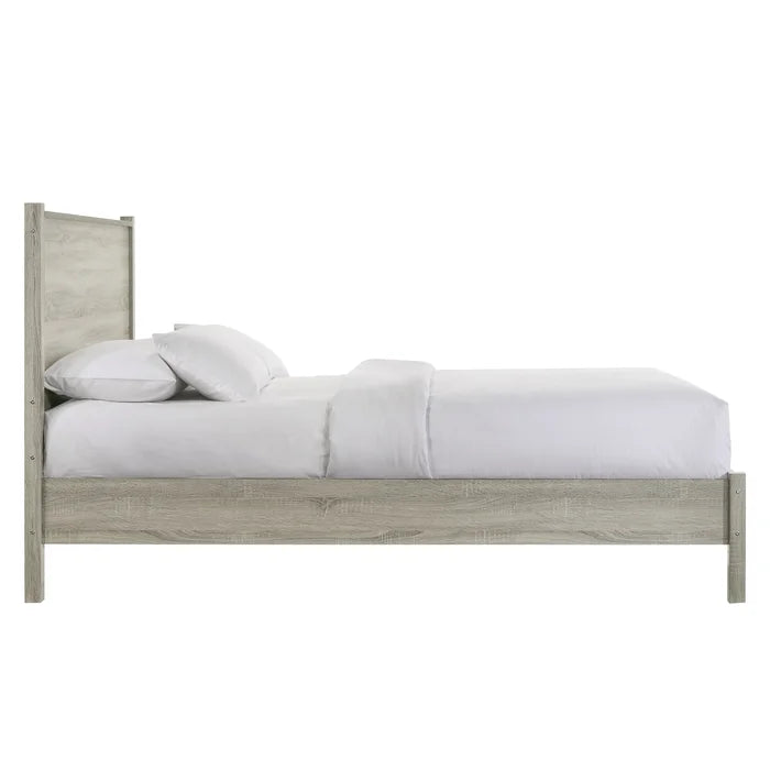 Gray Olivar Queen Platform Queen Headboard