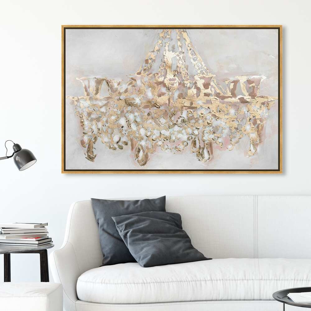 30" x 20" Fashion and Glam Wall Art Framed Canvas Prints