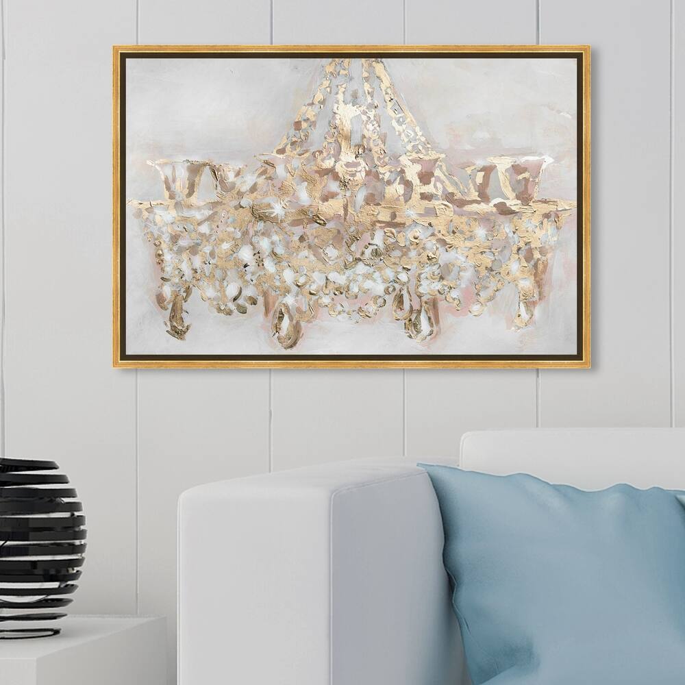 30" x 20" Fashion and Glam Wall Art Framed Canvas Prints