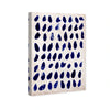 'Marismas' Abstract Wall Art Canvas Print - Blue, White