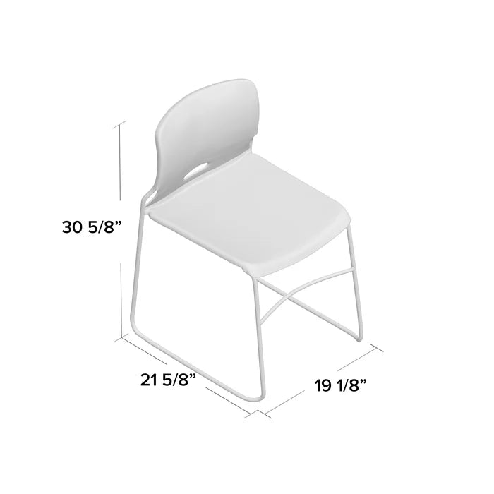 Olson Armless High Density Stackable Chair, final cut