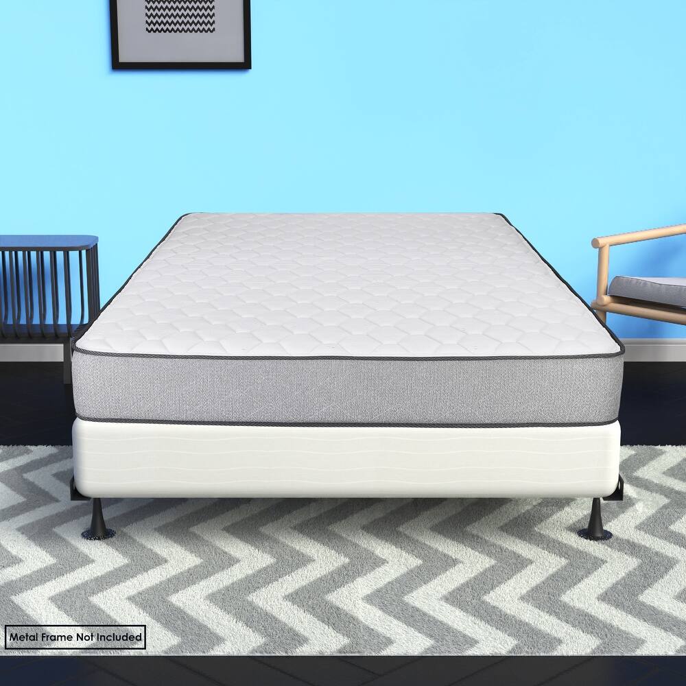 4.5-Inch & 8-Inch Sturdy Wood Box Spring for Mattress Support