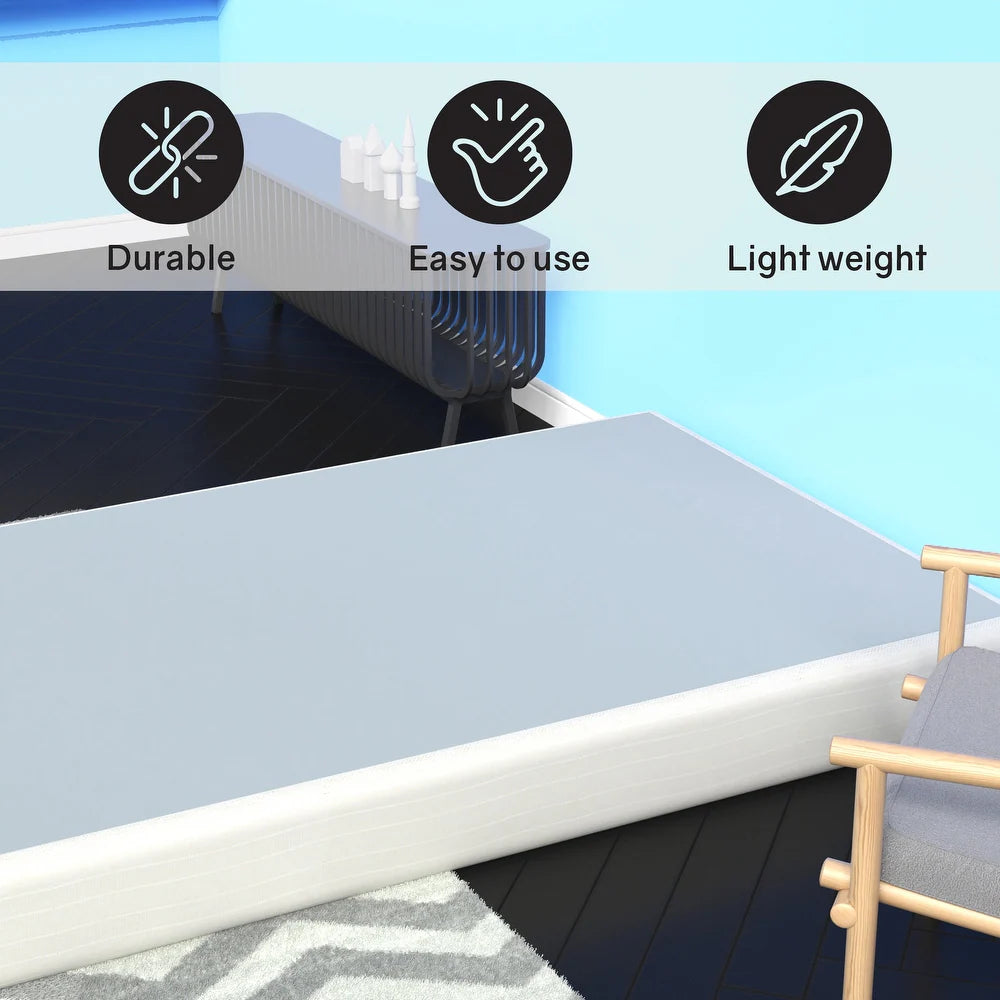 4.5-Inch & 8-Inch Sturdy Wood Box Spring for Mattress Support
