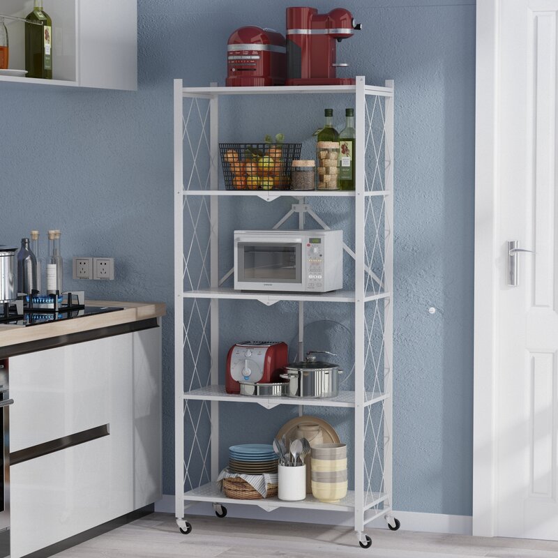 White Orey Metal Shelf