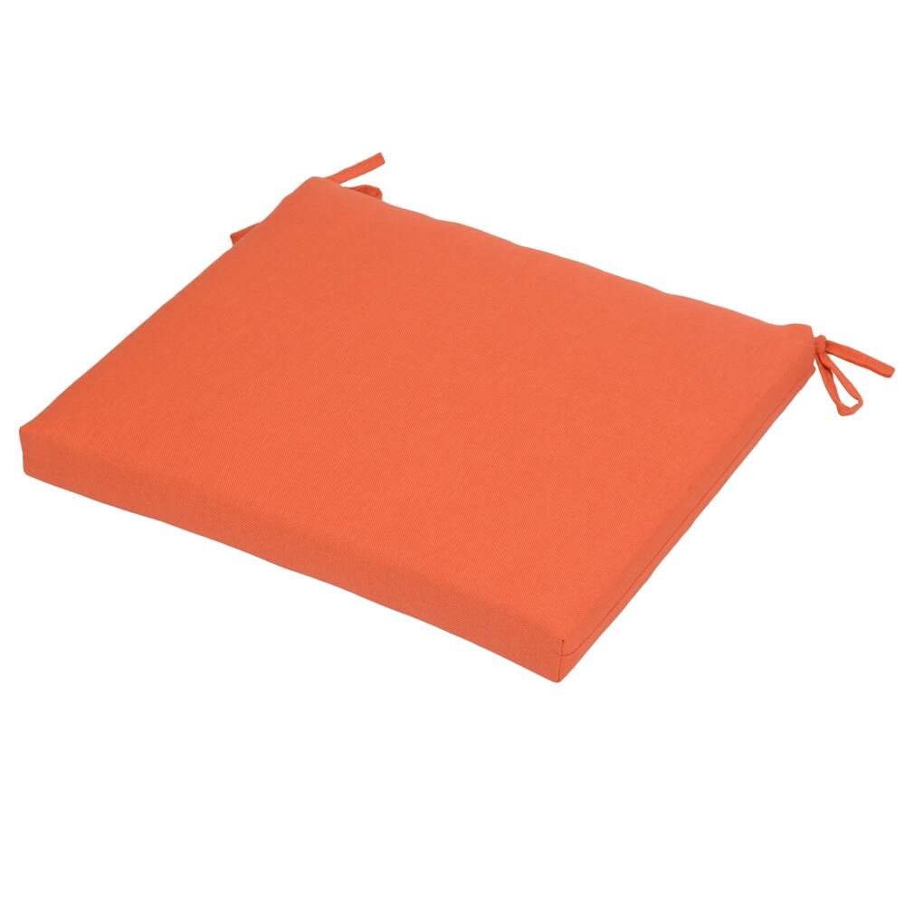 Outdoor Patio Seat Cushion - Coral