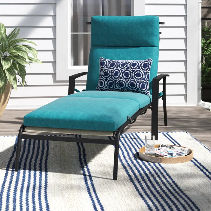 Outdoor Chaise Lounge Seat / Back Cushion