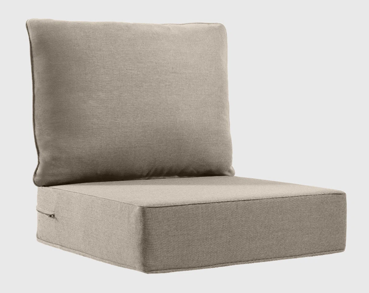 Outdoor Replacement Cushion Set Seat / Back Cushion 1-Piece