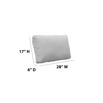 Outdoor Armless Sectional Sofa Chair Cushion Slipcovers for Thick Cushions