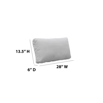 Outdoor Armless Sectional Sofa Chair Cushion Slipcovers for Thick Cushions