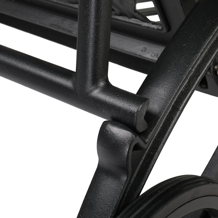 Black Outdoor Metal Chaise Lounge