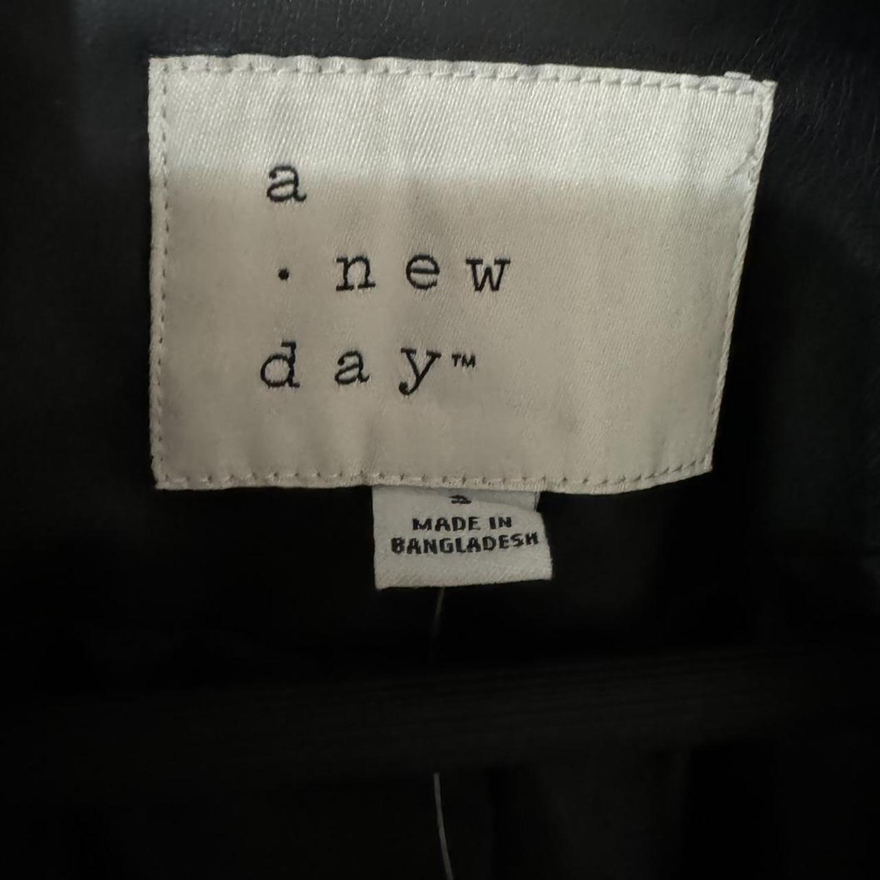 A New Day Women's Black Coat