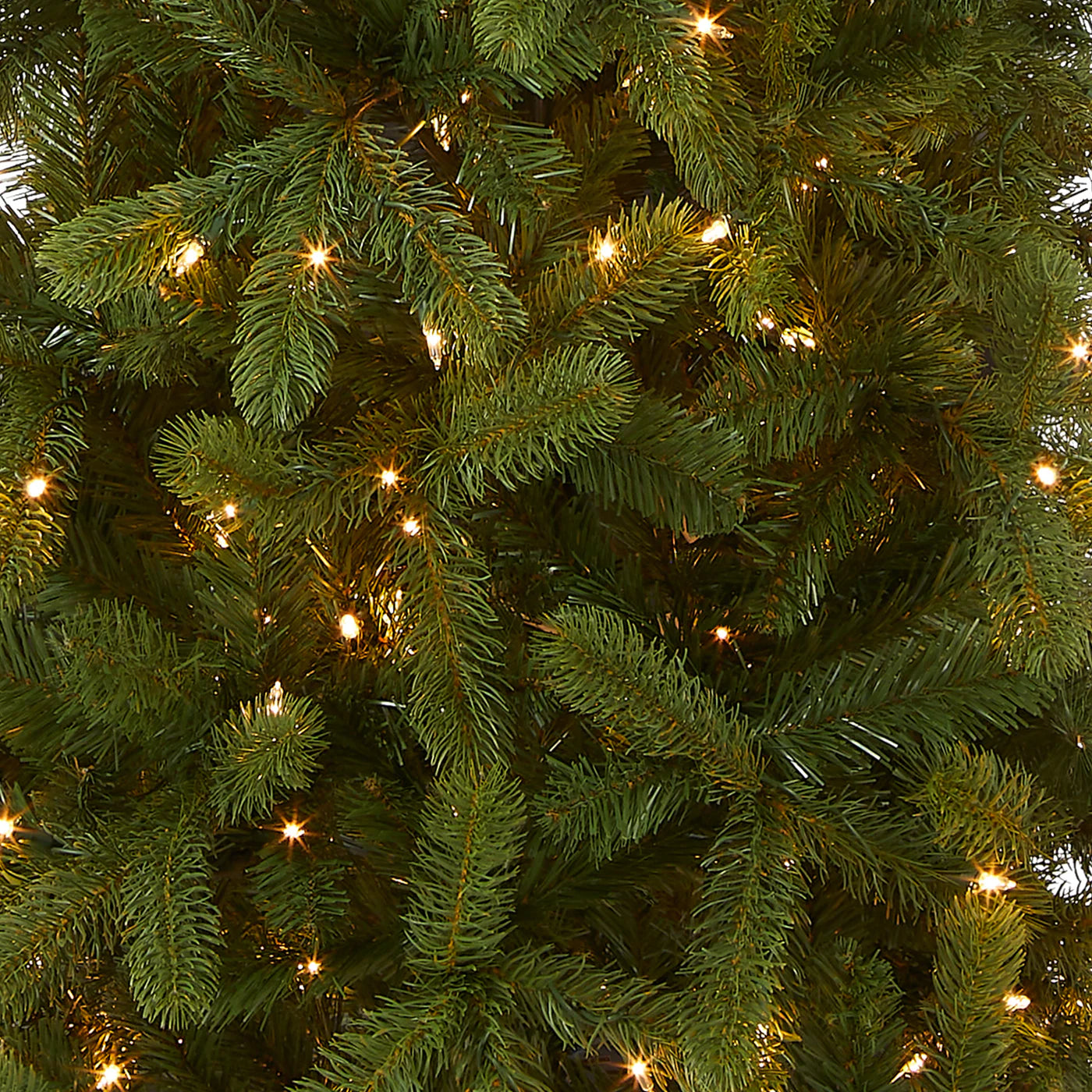 Pre-Lit Downswept Douglas Fir Pencil Slim Tree with Clear Lights