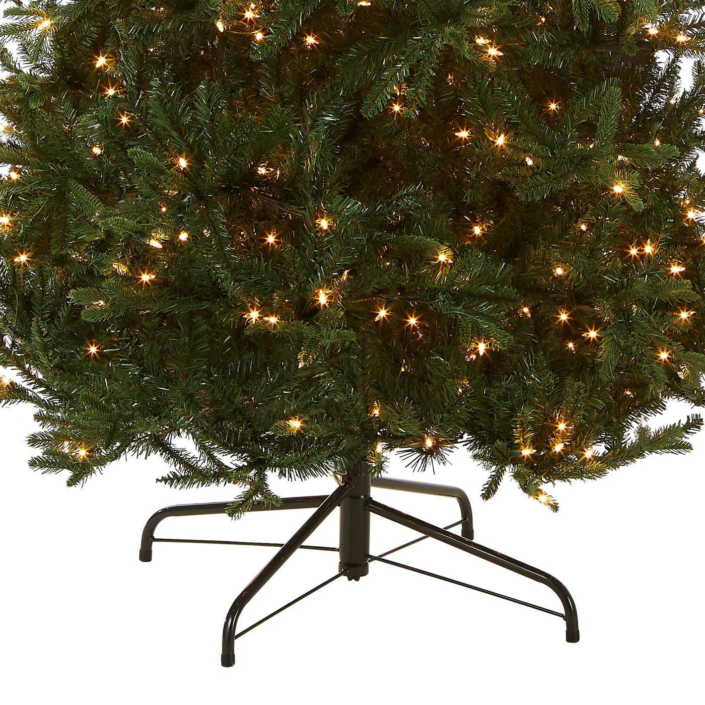 Pre-Lit Tiffany Fir Slim Tree with Clear Lights - PE Branch Tips