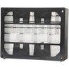 Akro-Mils Polystyrene Drawer Bin Cabinet, 64 Drawers, Black