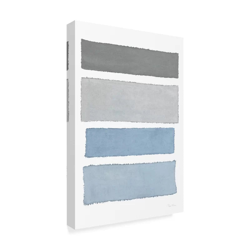 " Painted Weaving I On White " by Piper Rhue