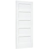 Paneled Solid Wood Primed Shaker Standard Door