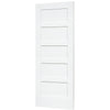 Paneled Solid Wood Primed Shaker Standard Door