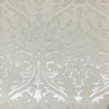Pearl Parisian-Lyon Damask Pattern Vinyl Fabric