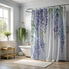 Pastel Flower Art - 1 Piece Standard Shower Curtain