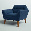 Petrin Modern Button Tufted Lounge Chair