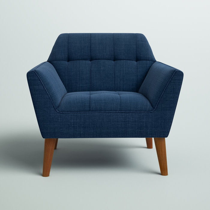 Petrin Modern Button Tufted Lounge Chair