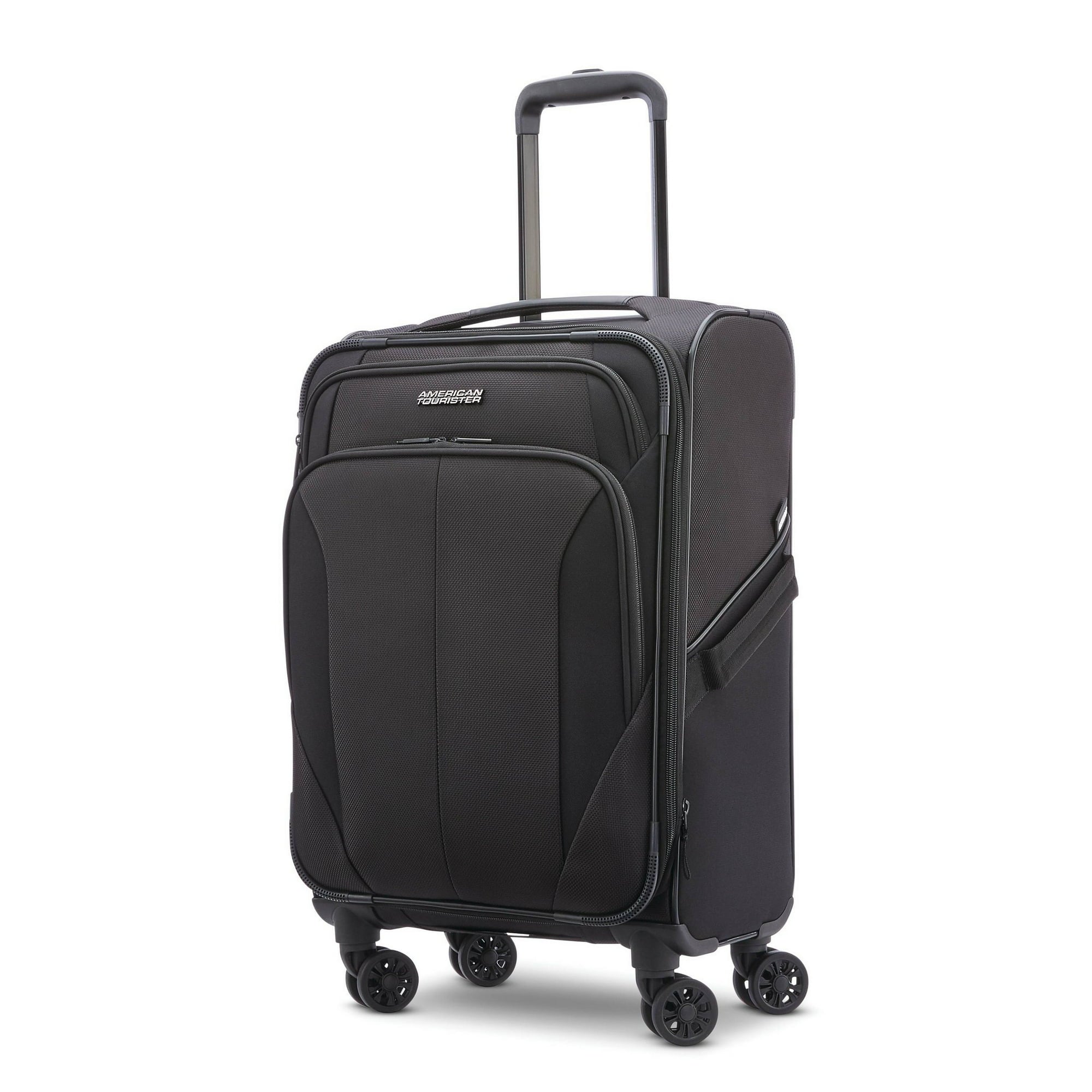 Phenom Softside Carry On Spinner Suitcase - Black